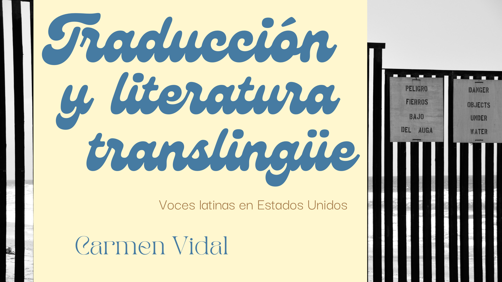 Traducción y literatura translingüe