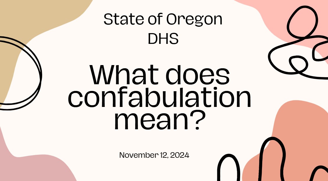 What does Confabulation mean?