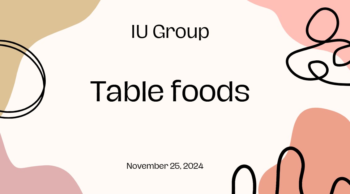 Table foods