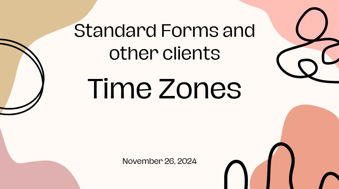 Time Zones