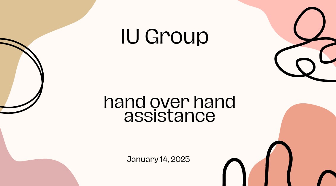 Hand over hand assistance